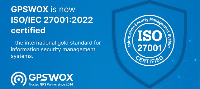 GPSWOX Achieves ISO/IEC 27001:2022 Certification
